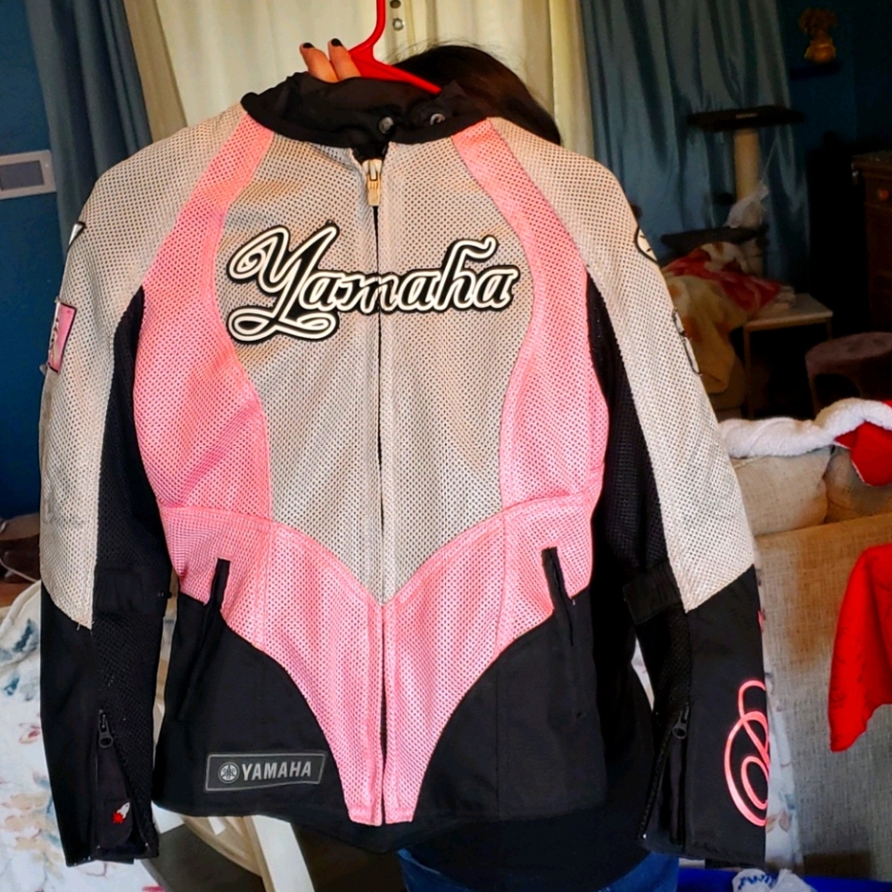 YAMAHA Superbike Womens Racing Jacket with pads Sm